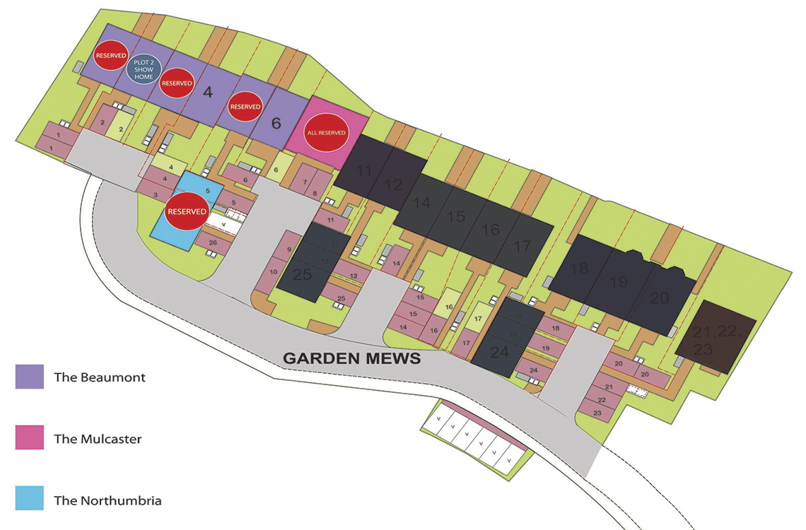 Plot 10, The Mulcaster, Garden Mews, Blaydon on Tyne