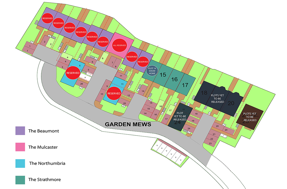 Plot 9, The Mulcaster, Garden Mews, Blaydon on Tyne