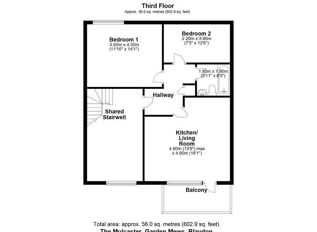 Plot 10, The Mulcaster, Garden Mews, Blaydon on Tyne