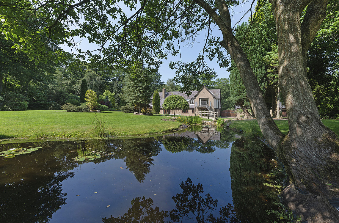 Ashwick House, Gubeon Wood, Tranwell Woods, Morpeth