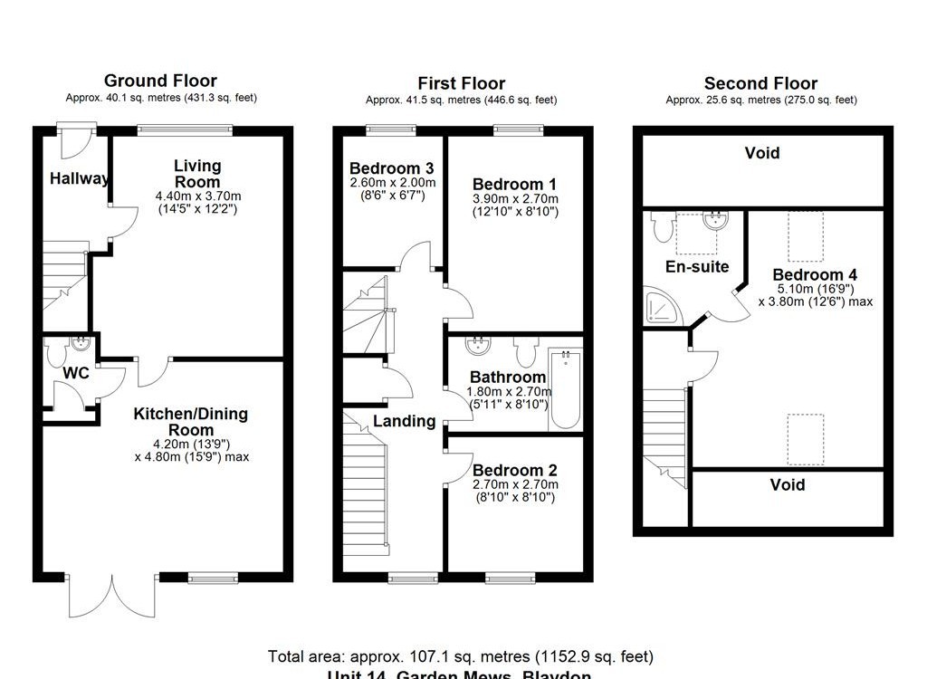 Plot 14, The Strathmore, Garden Mews, Blaydon on Tyne – ONLY ONE PLOT REMAINING – LAST CHANCE TO BUY
