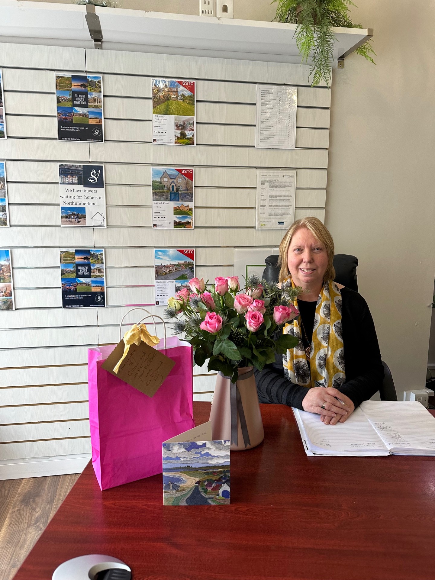 Another happy client in Alnwick! Sanderson Young