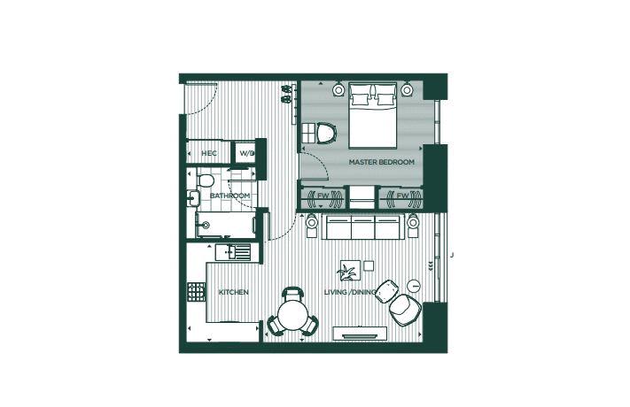 Apartment 55, Jesmond Assembly, Eskdale Terrace, Jesmond