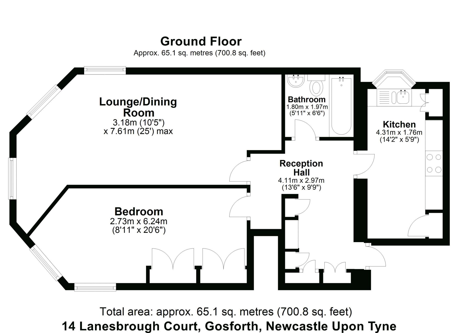 Lanesborough Court, Gosforth, Newcastle upon Tyne
