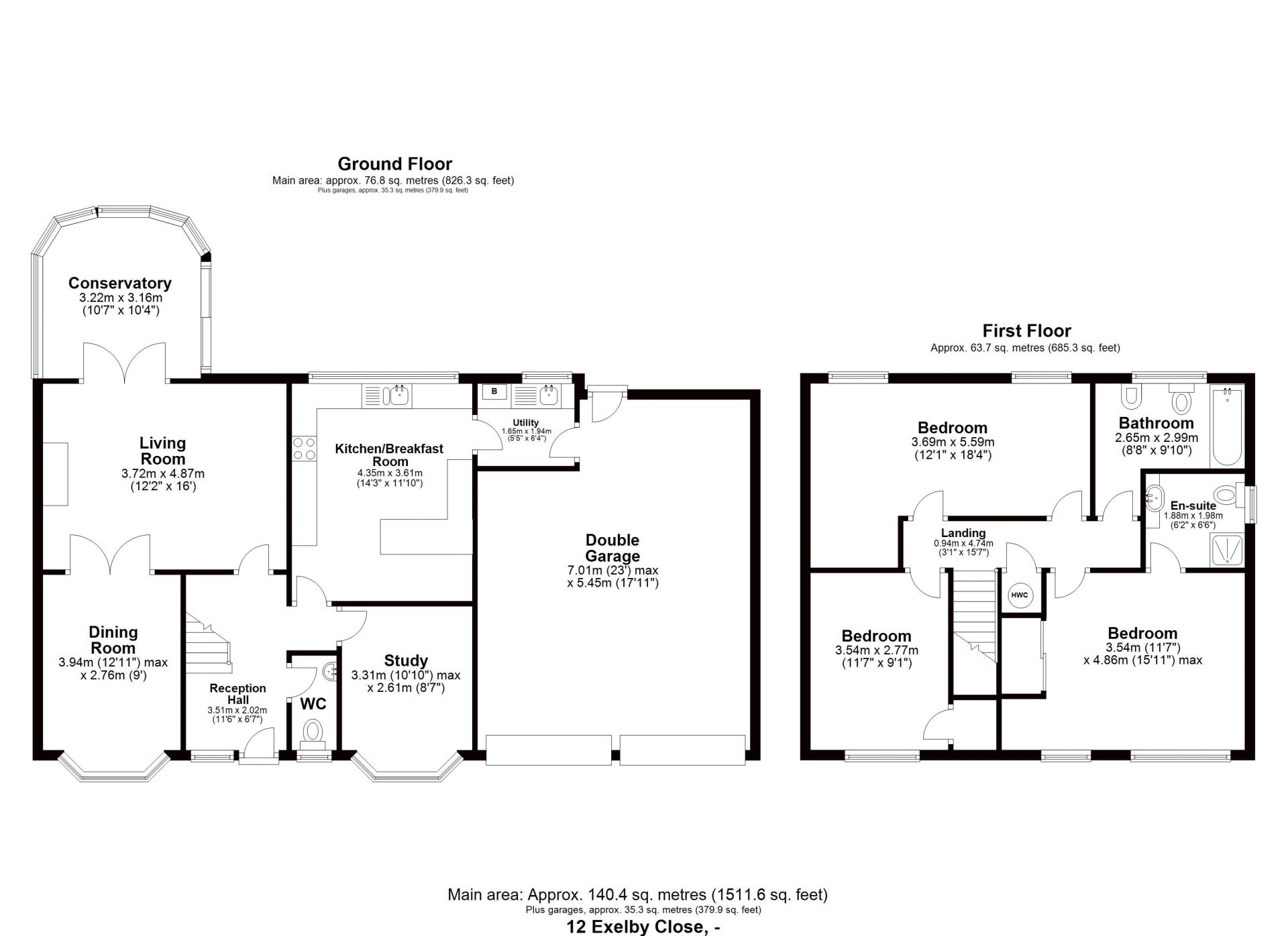 Exelby Close, Whitebridge Park, Gosforth, Newcastle Upon Tyne