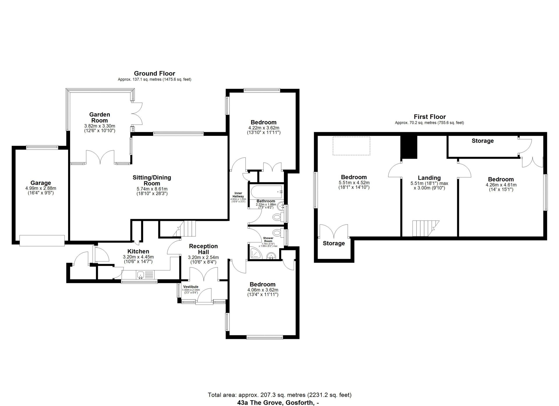 Yonder Cottage, 43a The Grove, Gosforth, Newcastle upon Tyne