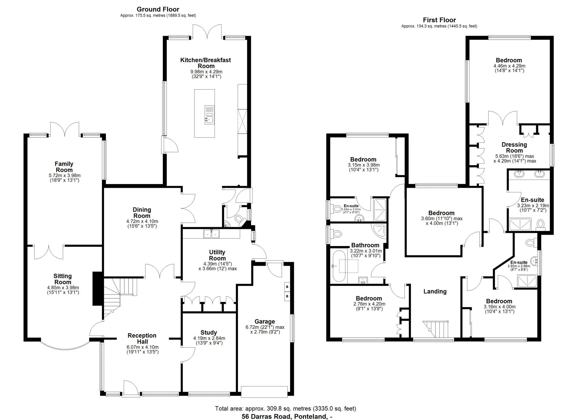 Darras Road, Darras Hall, Ponteland, Newcastle Upon Tyne