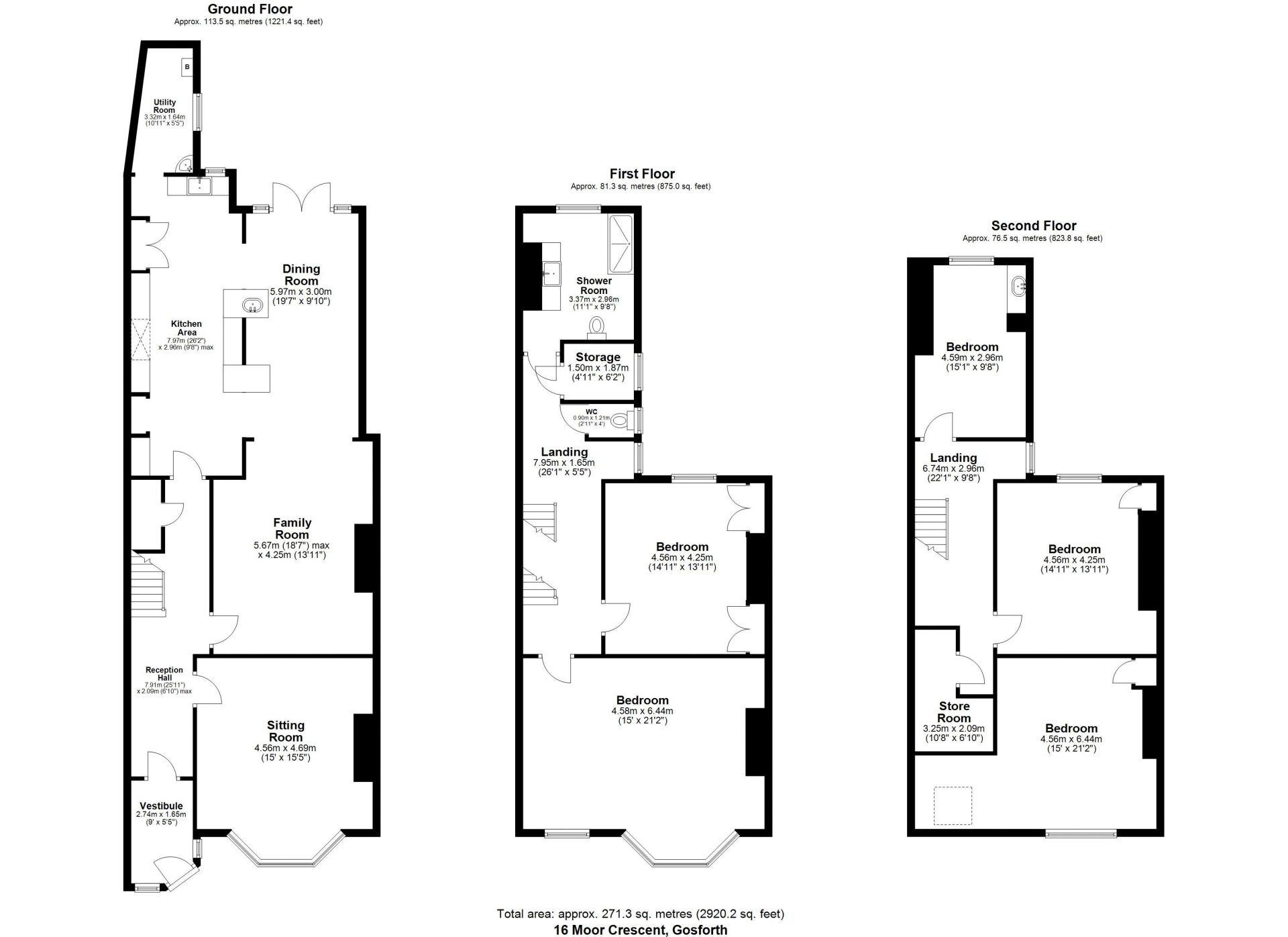 Moor Crescent, Gosforth, Newcastle upon Tyne
