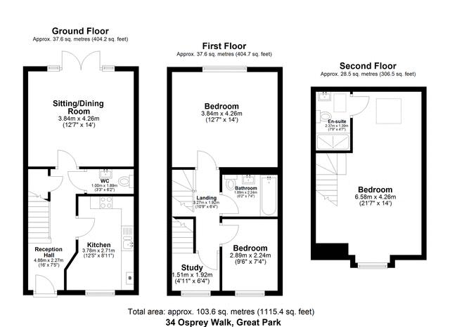 Osprey Walk, Great Park, Newcastle upon Tyne