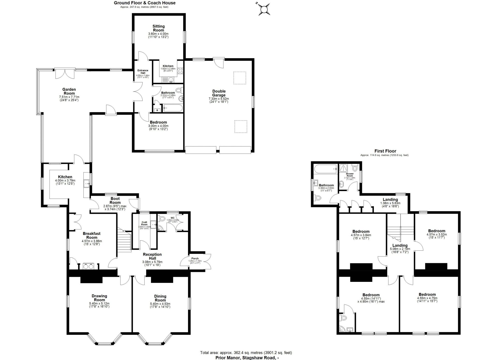 Prior Manor, Stagshaw Road, Corbridge, Northumberland