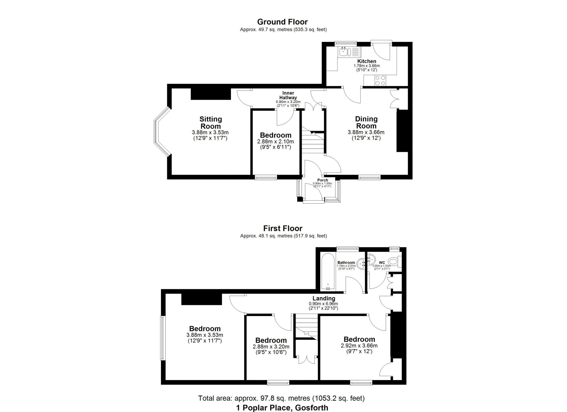 Poplar Place, Gosforth, Newcastle Upon Tyne