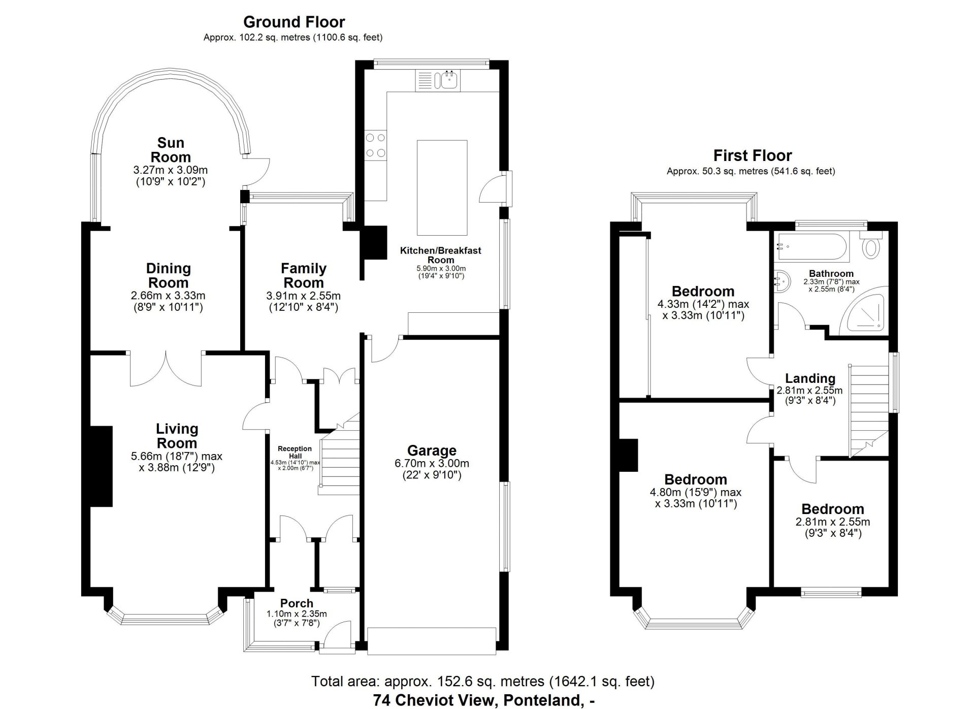 Cheviot View, Ponteland, Newcastle upon Tyne