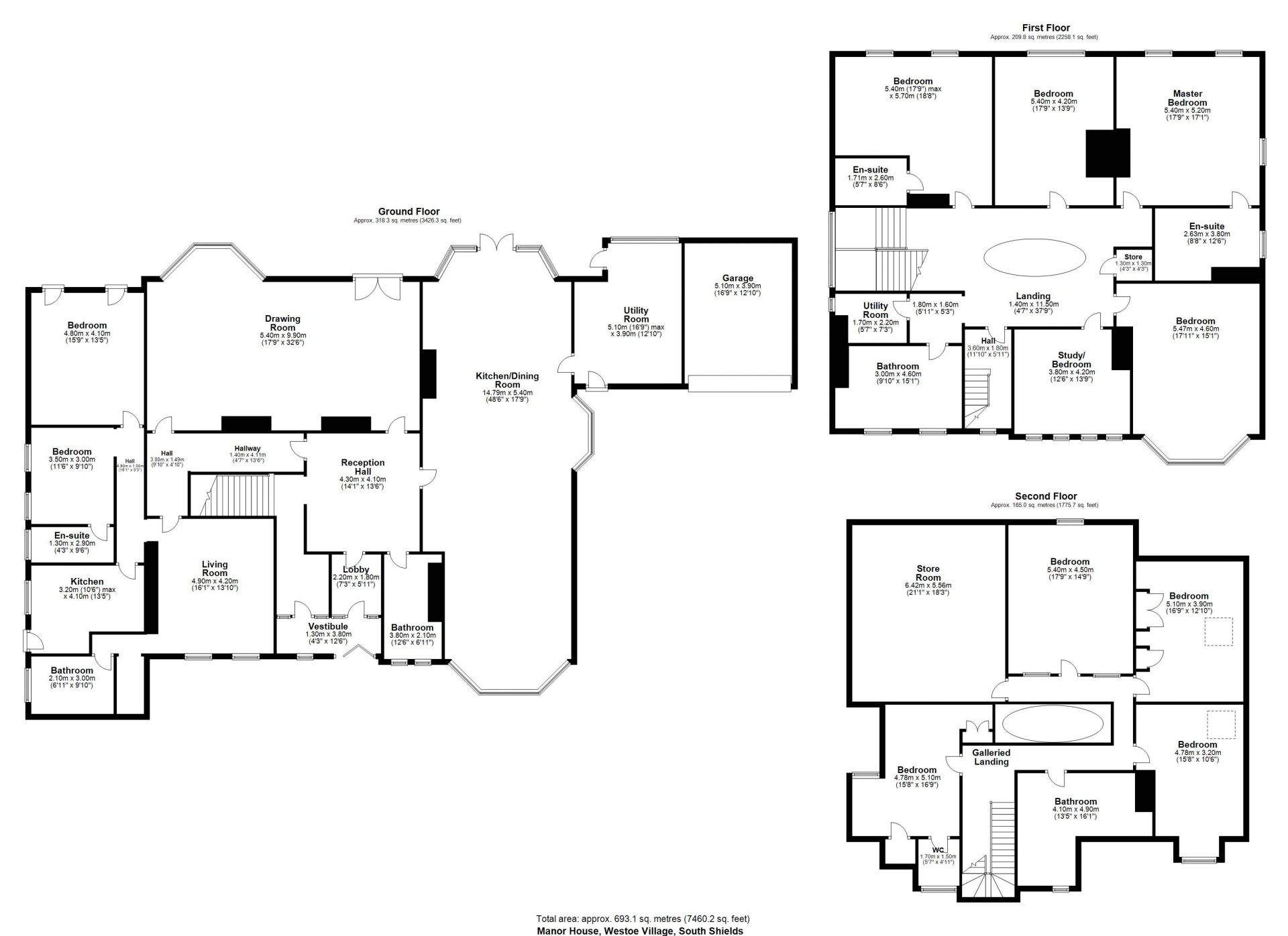 Manor House, Westoe Village, South Shields, Tyne & Wear