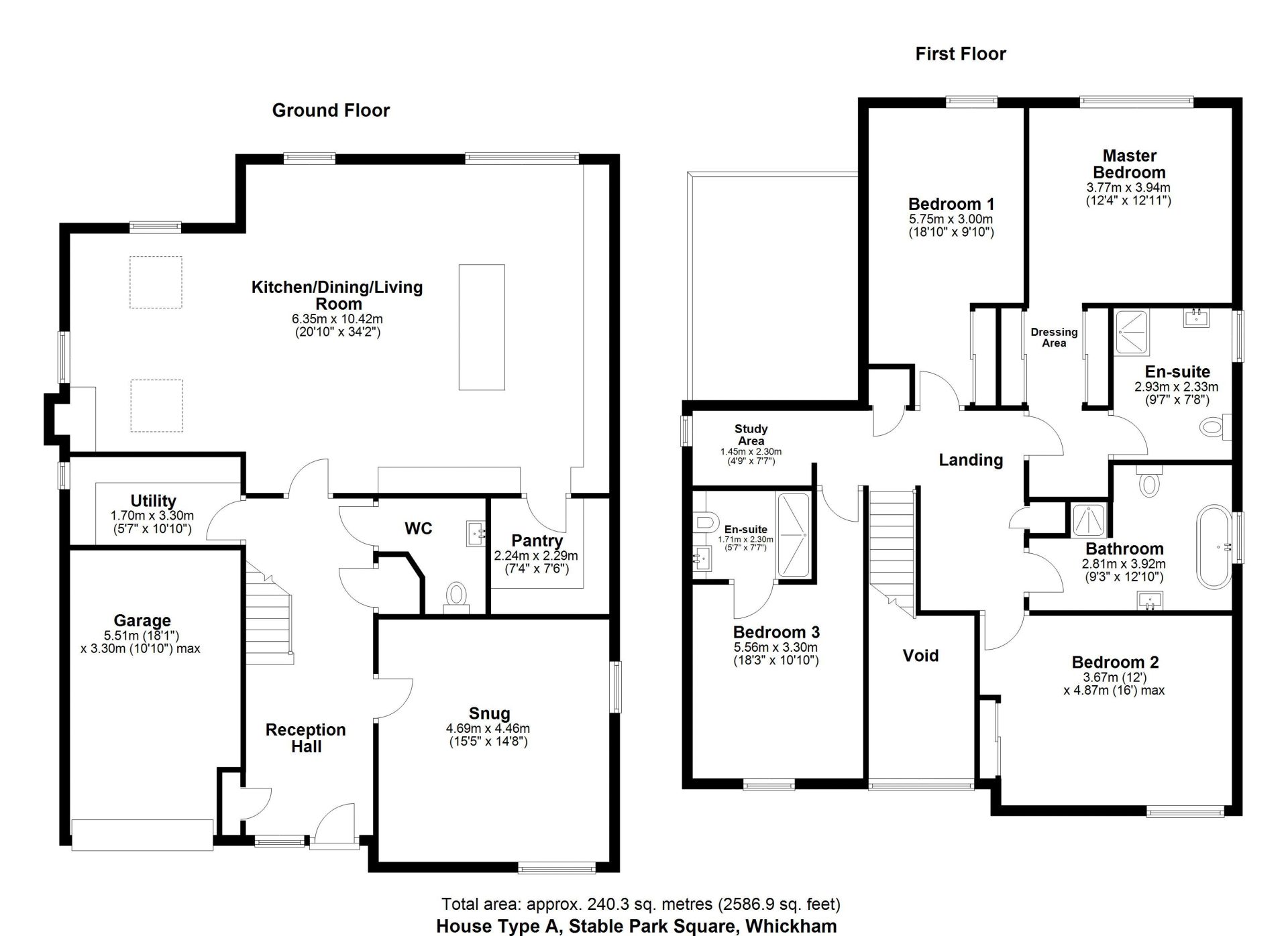 Plot 3, Stable Park Square, Rectory Lane, Whickham