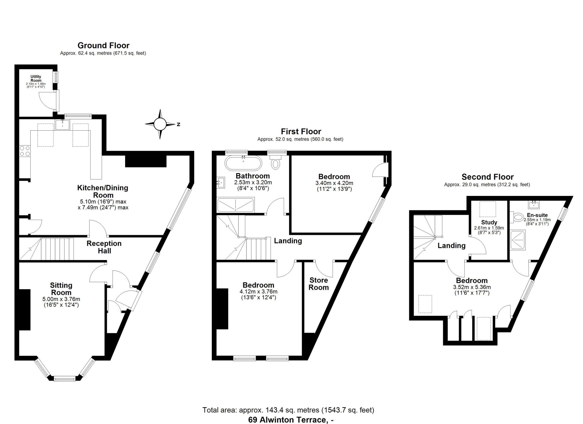 Alwinton Terrace, Gosforth, Newcastle Upon Tyne