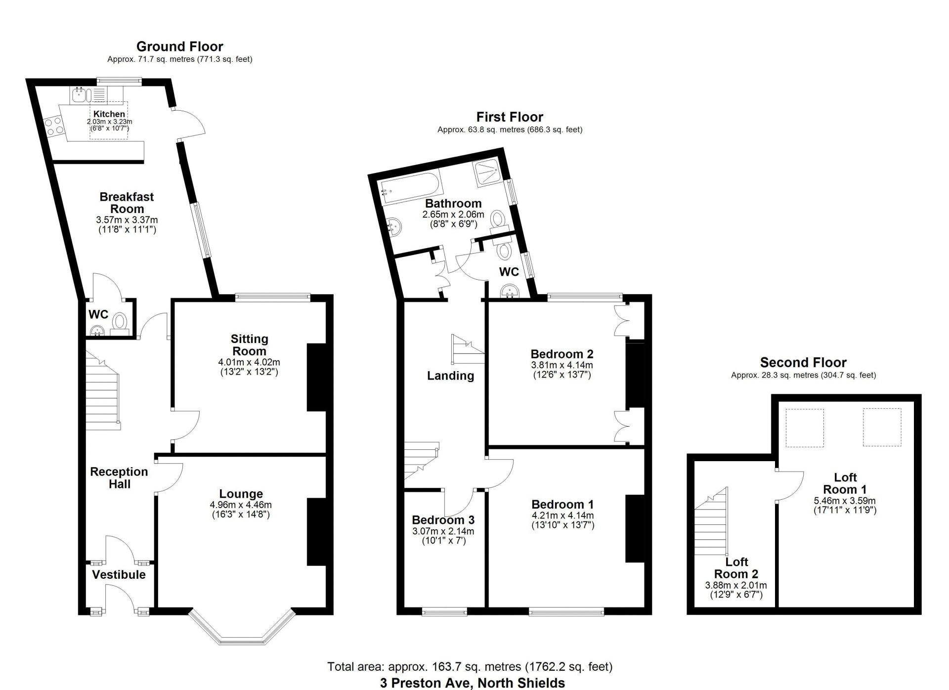 Preston Avenue, North Shields, North Tyneside