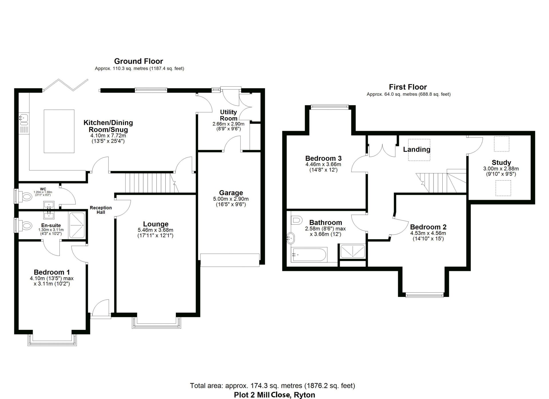 Plot 2, Mill Close, Cushycow Lane, Ryton, Tyne & Wear
