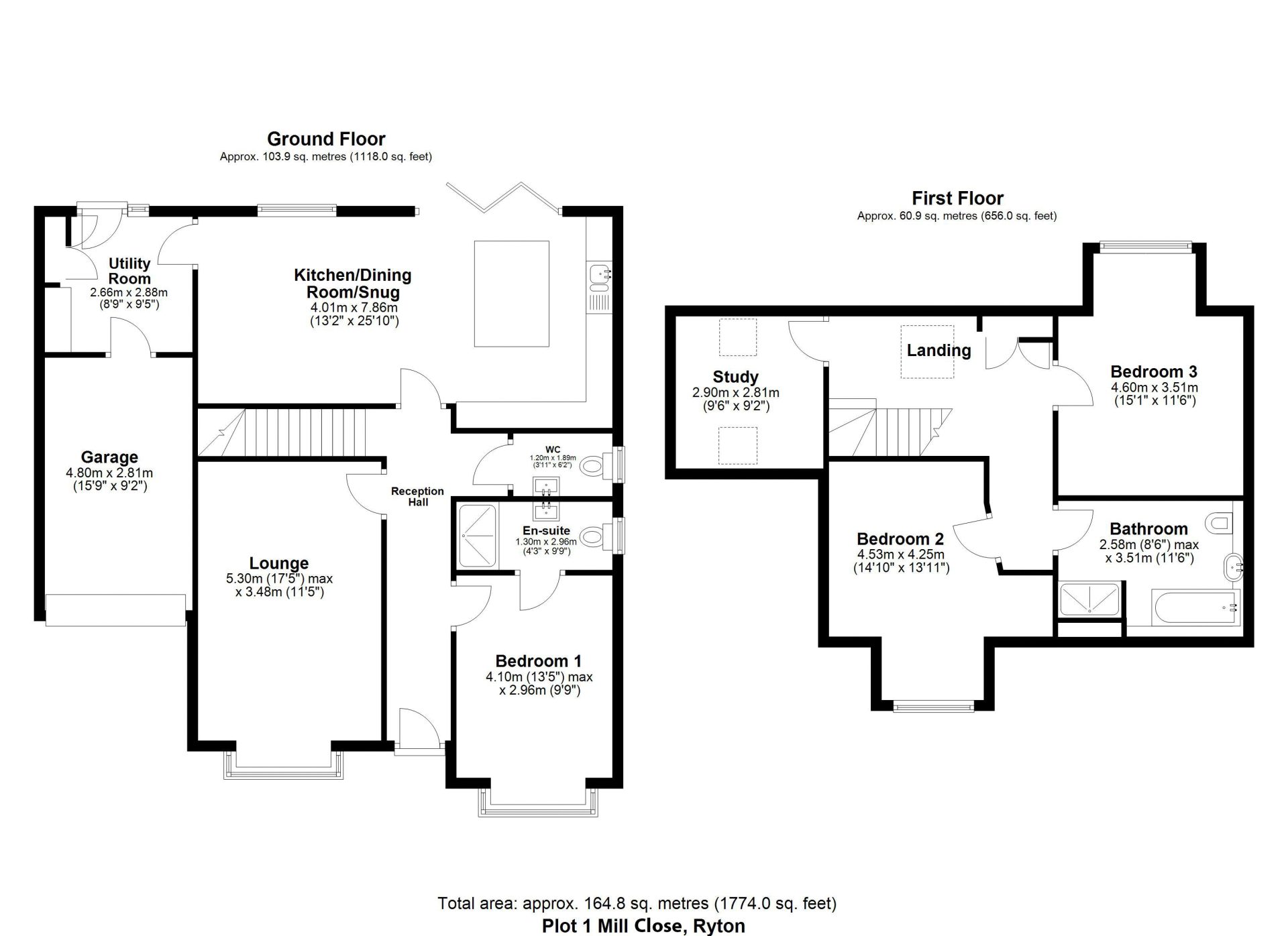 Plot 1, Mill Close, Cushycow Lane, Ryton, Tyne & Wear