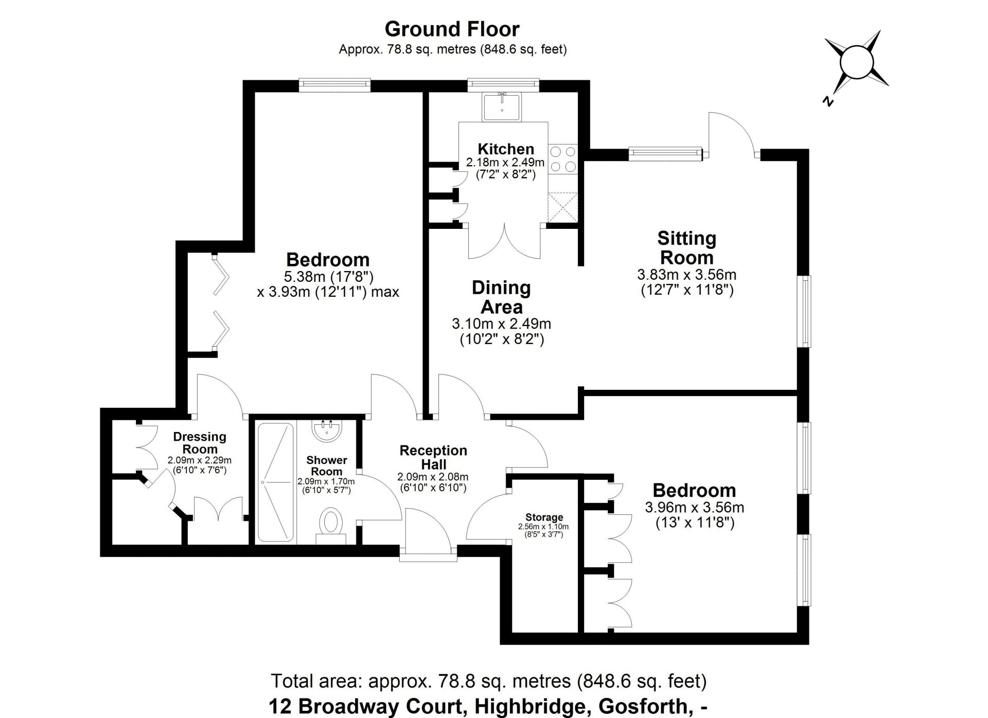 Broadway Court, Highbridge, Gosforth, Newcastle Upon Tyne