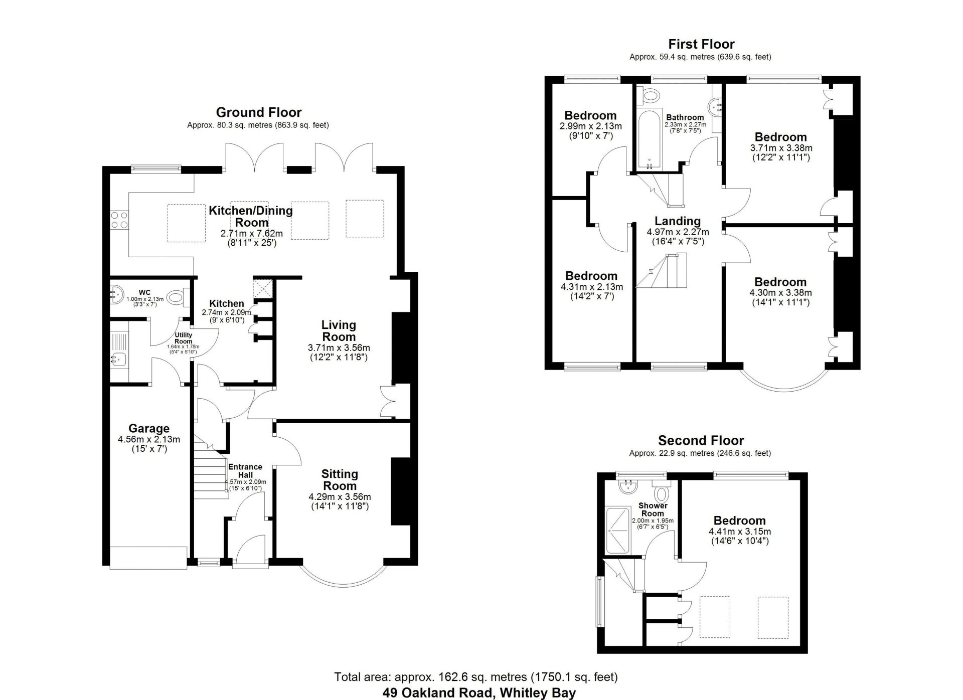 Oakland Road, Whitley Bay, North Tyneside