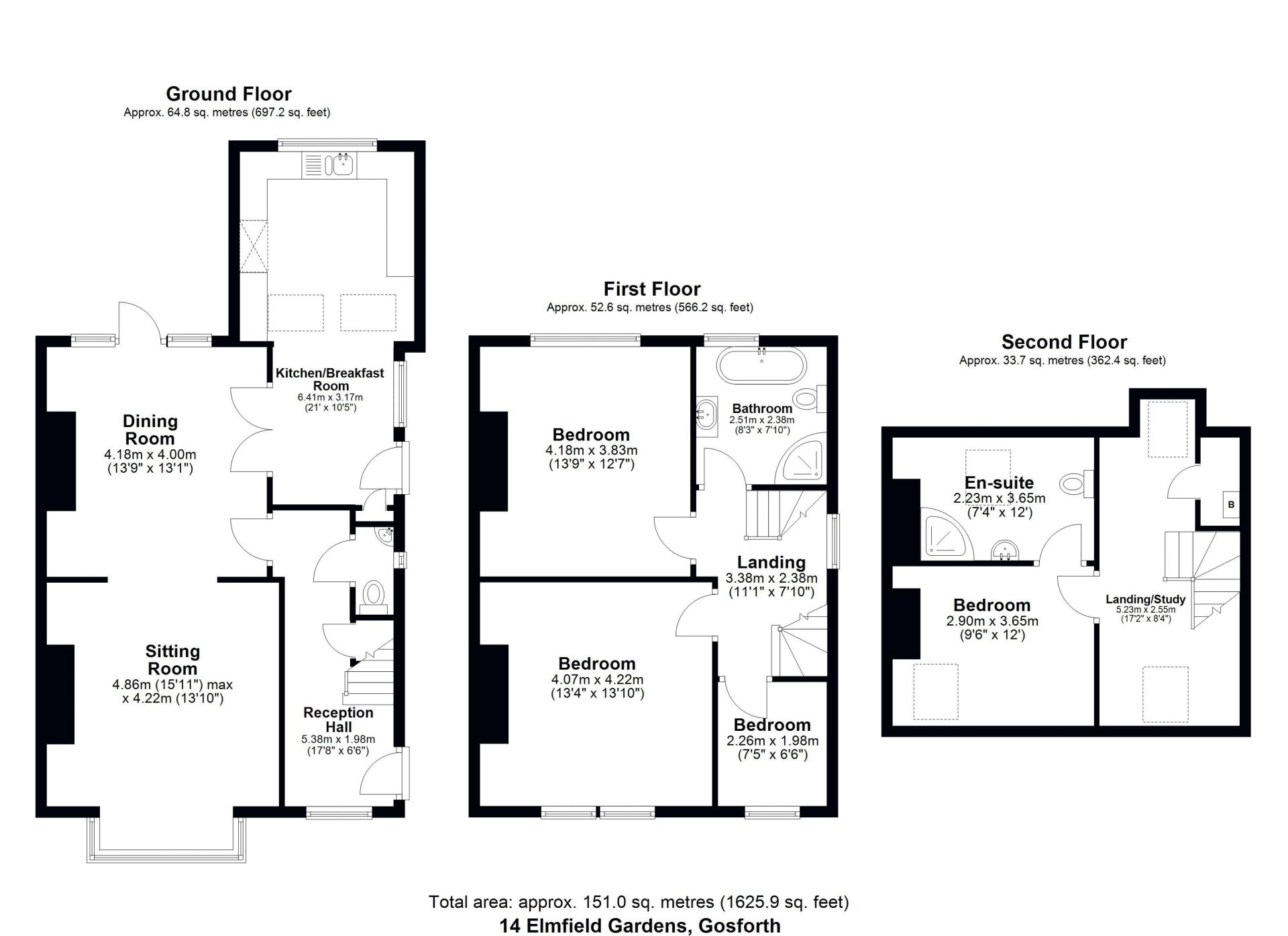 Elmfield Gardens, Gosforth, Newcastle Upon Tyne