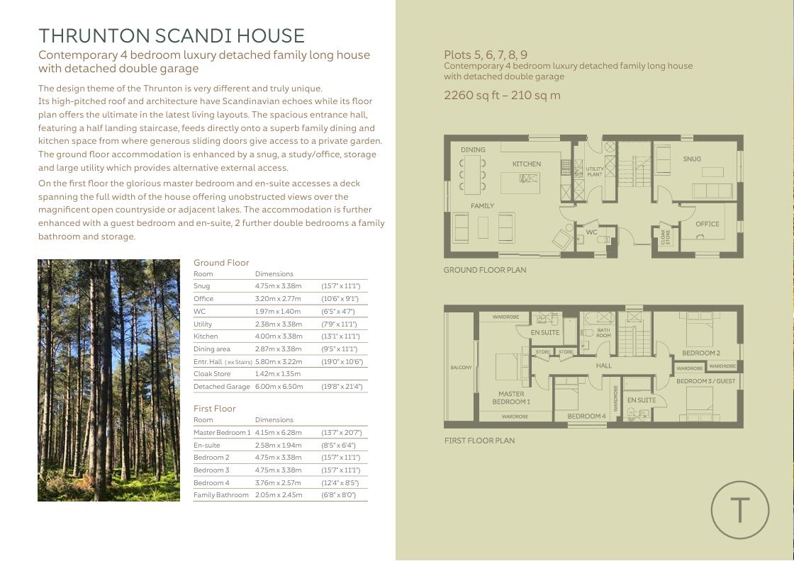 Plot 9, The Scandi, The Kilns, Thrunton, Alnwick, Northumberland