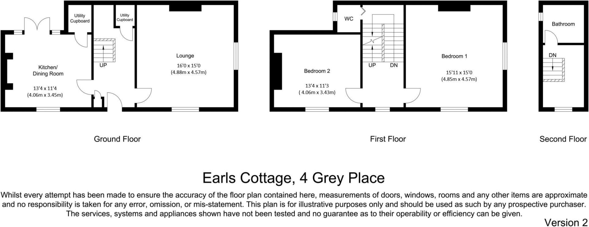 Earl’s Cottage, Grey Place, Alnwick, Northumberland