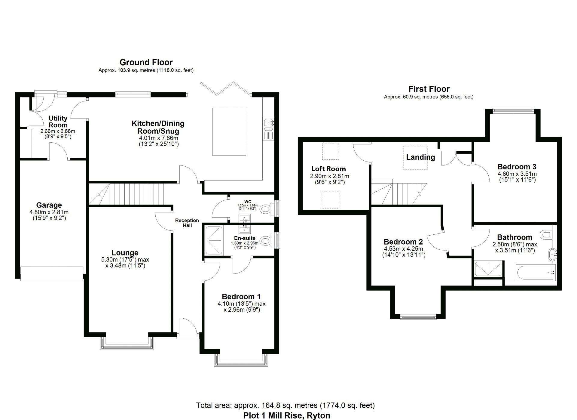 Plot 1, Mill Close, Cushycow Lane, Ryton, Tyne & Wear