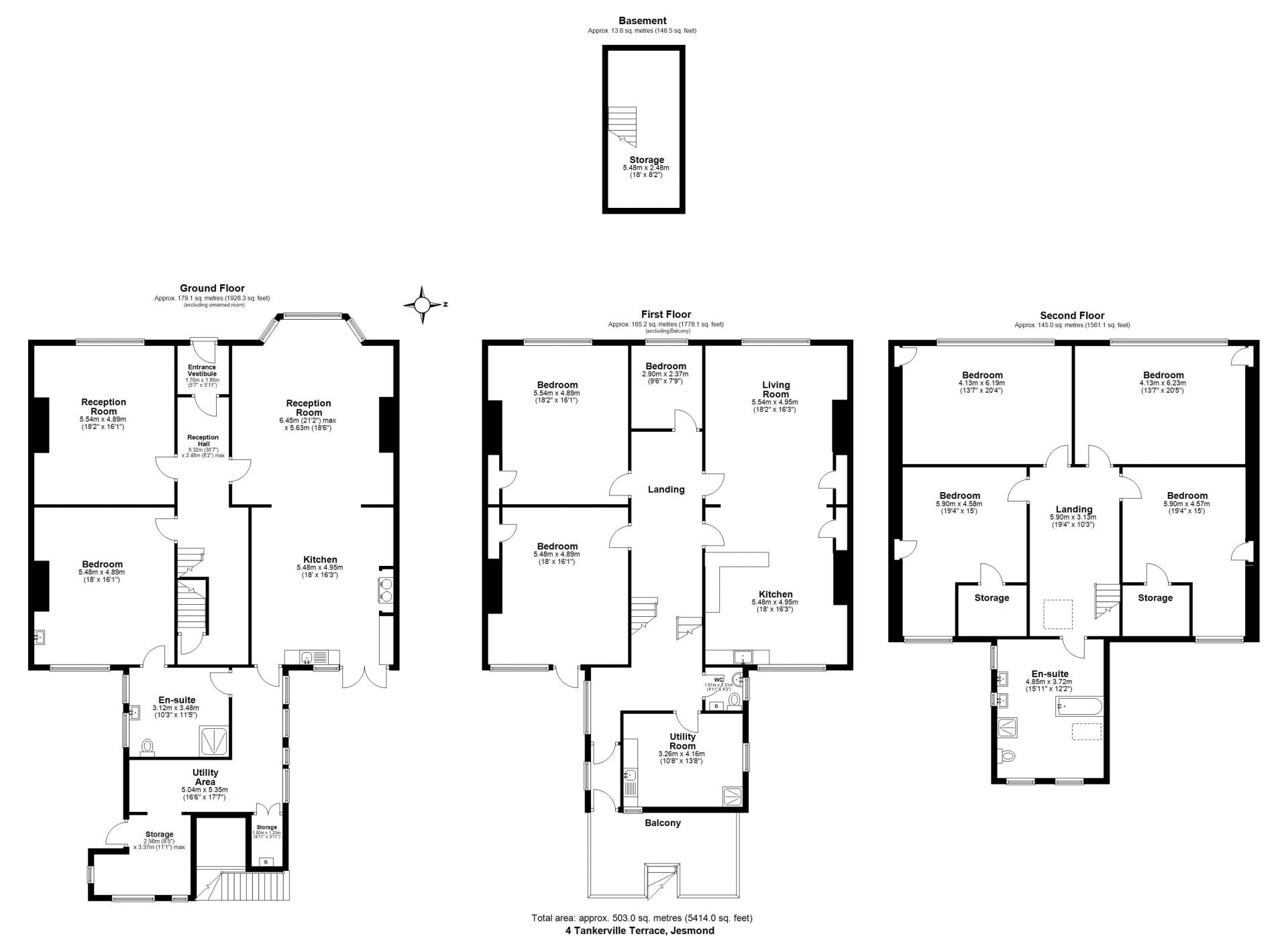Tankerville Terrace, Jesmond, Newcastle upon Tyne