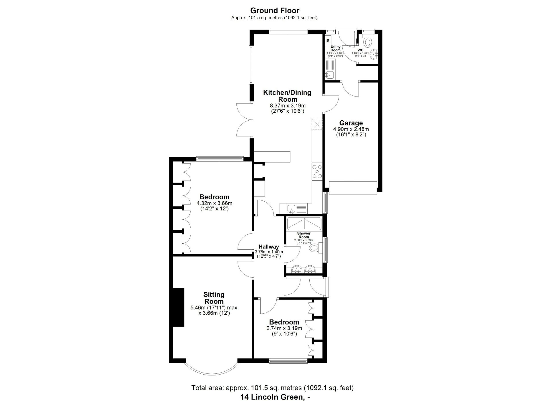 Lincoln Green, Brunton Park, Gosforth, Newcastle upon Tyne