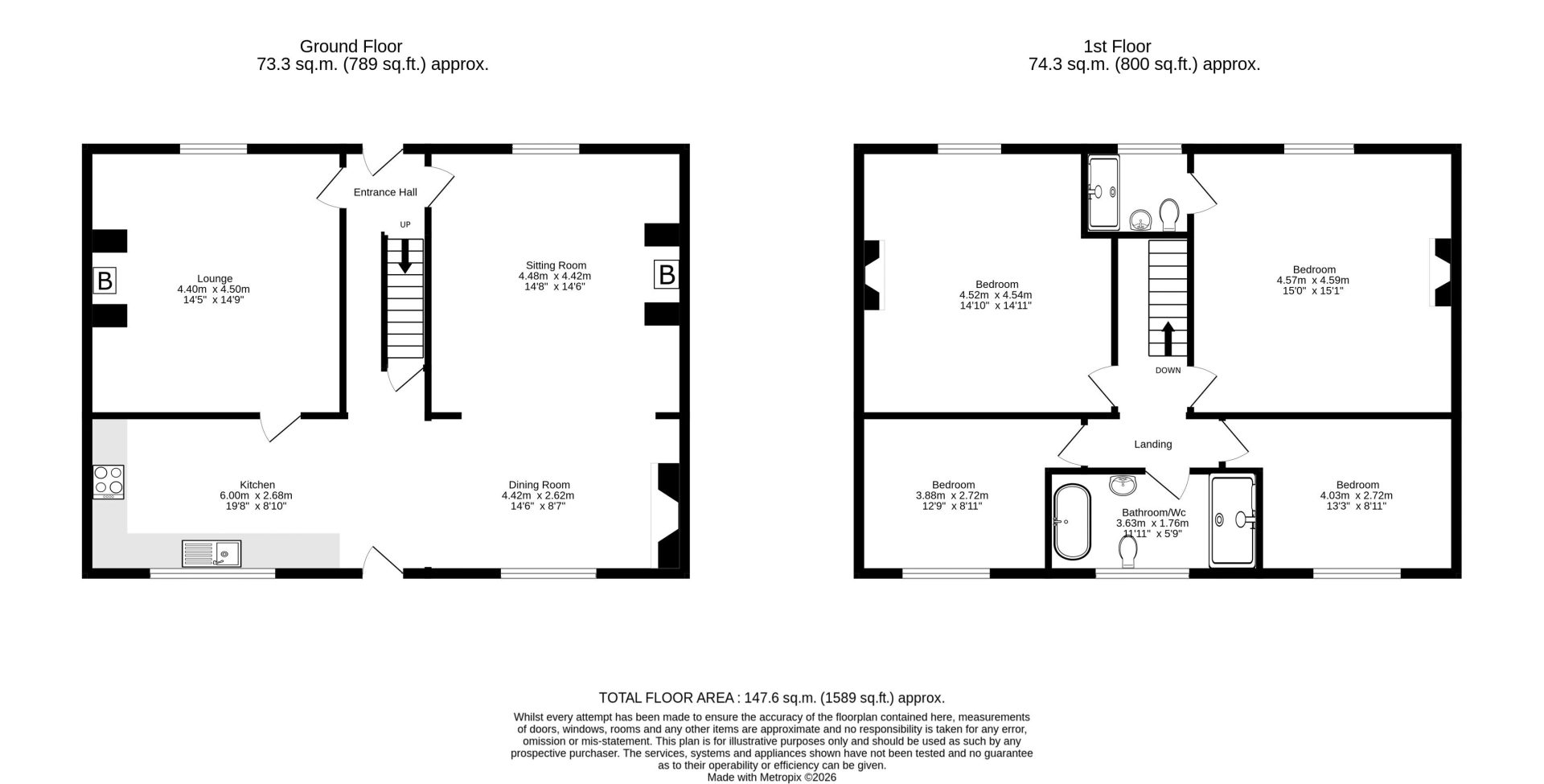 Close Cottage, Garden Terrace, Lesbury, Alnwick, Northumberland