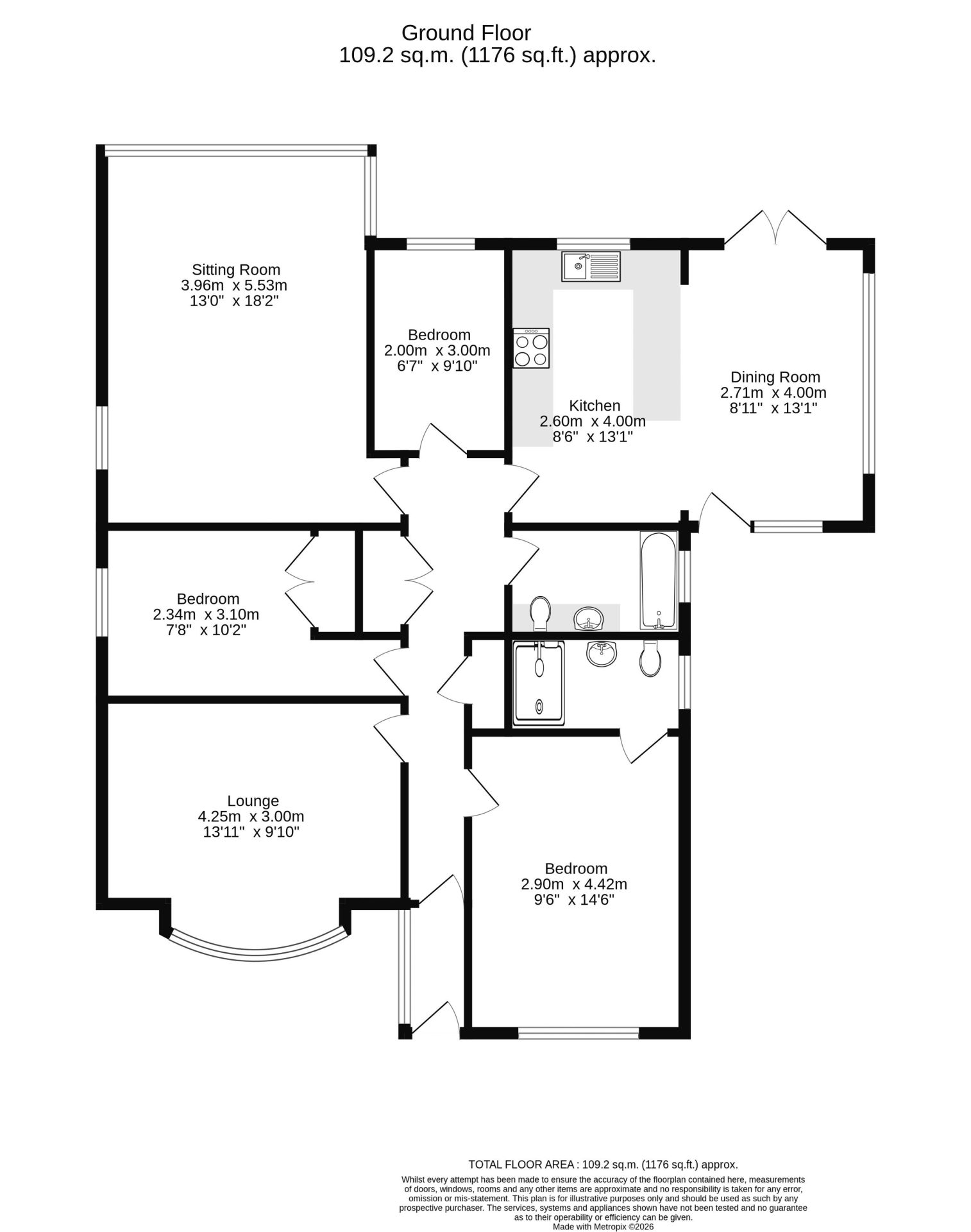 Westacres, 7 Bowmere, Alnwick, Northumberland