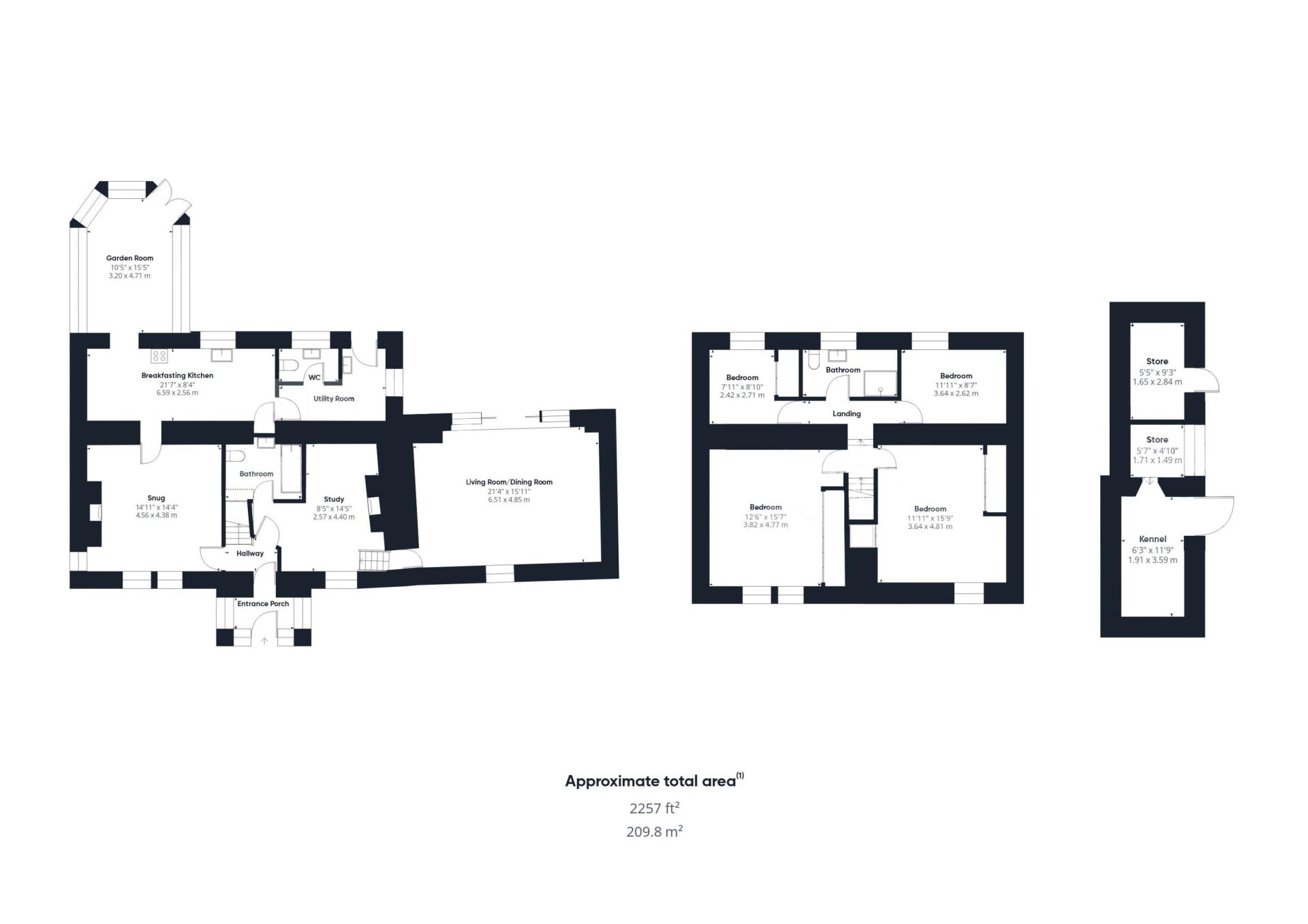 South Caistron Farmhouse, Thropton, near Rothbury, Morpeth, Northumberland