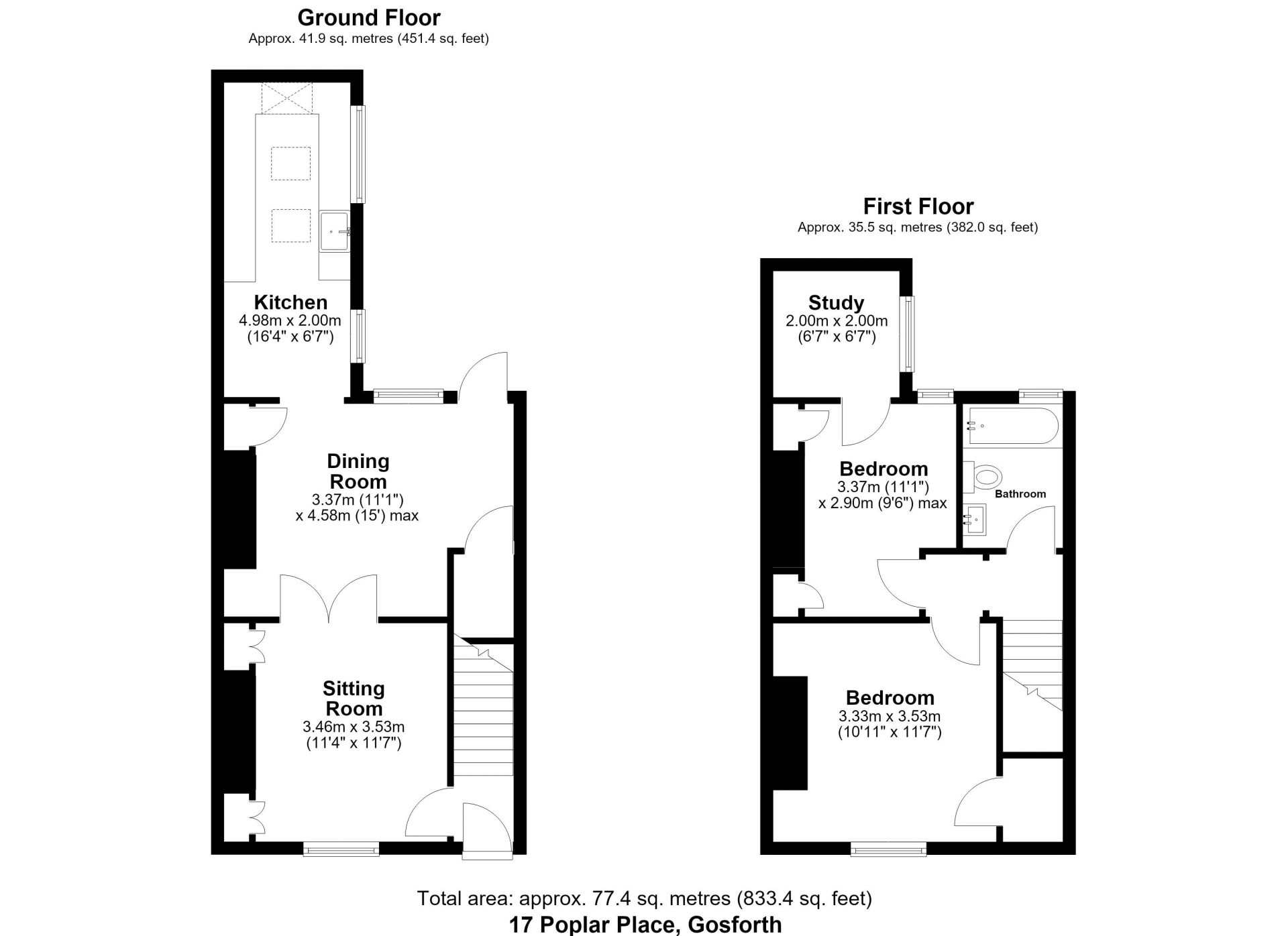 Poplar Place, Gosforth, Newcastle upon Tyne